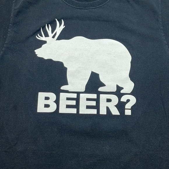 Loggers Beer Shirt Medium Taphouse Roseburg Oregon Black Logging Truck T-shirt - Picture 2 of 6